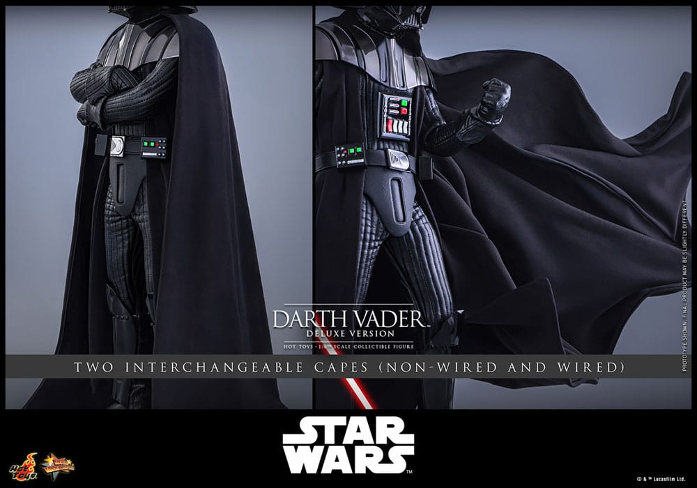 Star Wars: Episode III - Die Rache der Sith Movie Masterpiece Actionfigur 1/6 Darth Vader (Deluxe Version) 35 cm