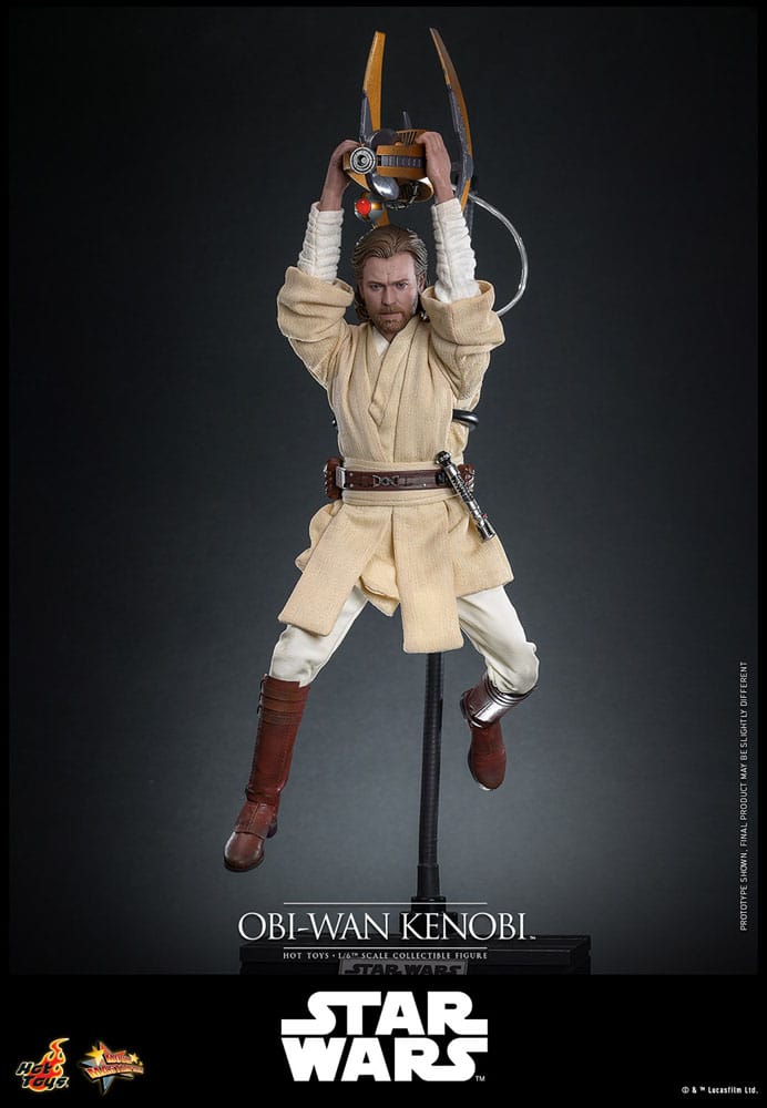 Star Wars: Episode II - Angriff der Klonkrieger Actionfigur 1/6 Obi-Wan Kenobi 31 cm