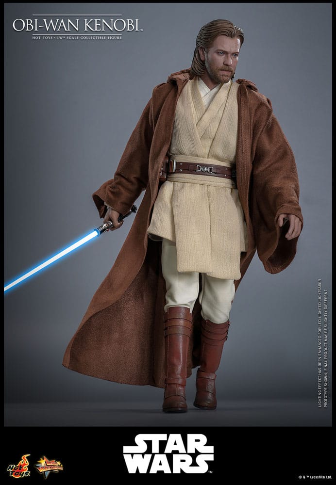 Star Wars: Episode II - Angriff der Klonkrieger Actionfigur 1/6 Obi-Wan Kenobi 31 cm