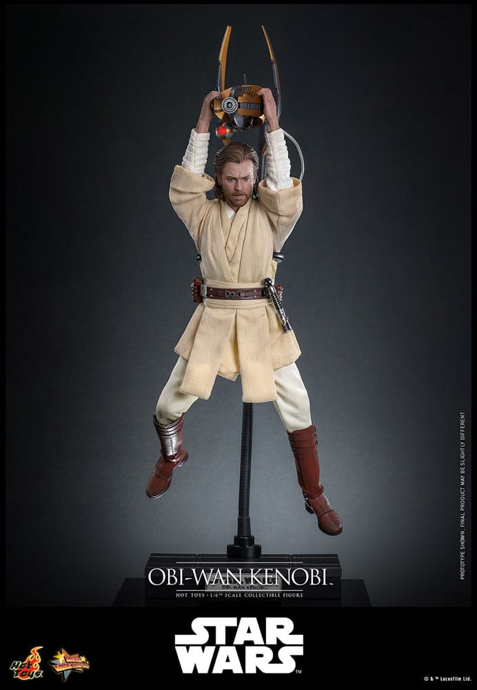 Star Wars: Episode II - Angriff der Klonkrieger Actionfigur 1/6 Obi-Wan Kenobi 31 cm