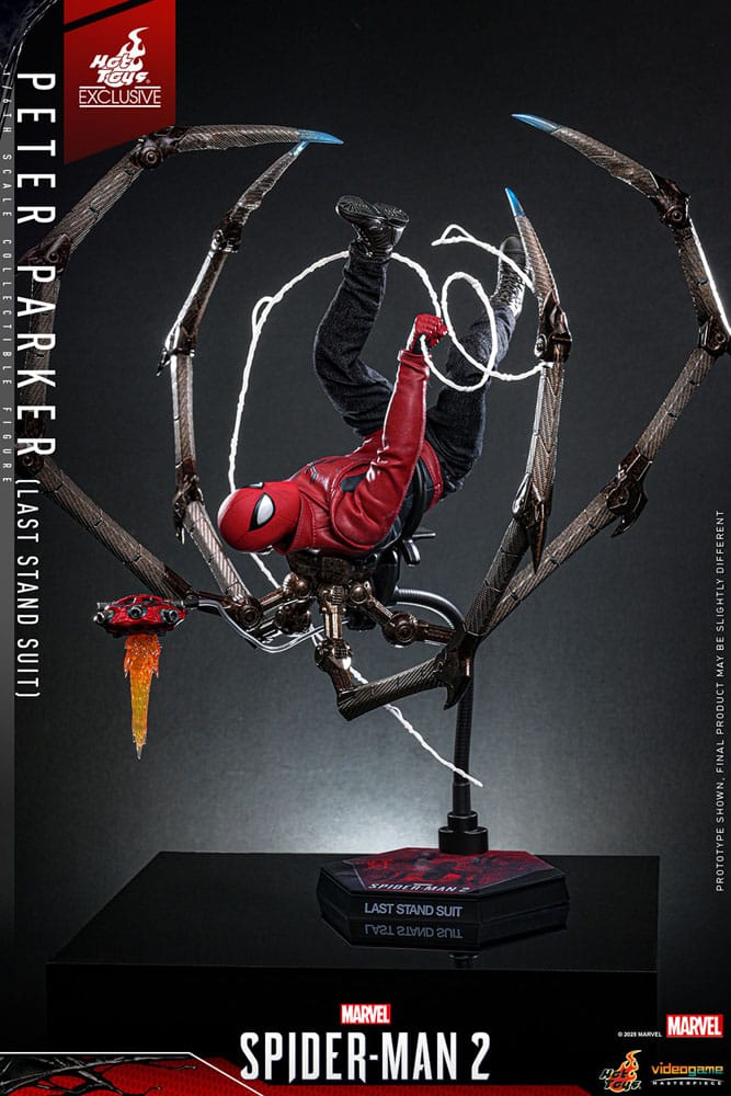 Spider-Man Actionfigur 1/6 Peter Parker (Last Stand Suit) Hot Toys Exclusive 30 cm