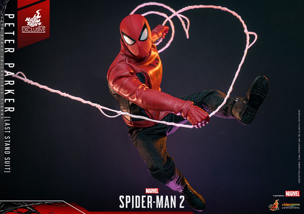 Spider-Man Actionfigur 1/6 Peter Parker (Last Stand Suit) Hot Toys Exclusive 30 cm