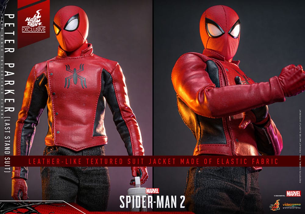Spider-Man Actionfigur 1/6 Peter Parker (Last Stand Suit) Hot Toys Exclusive 30 cm
