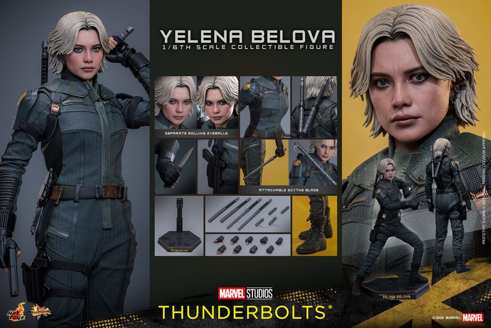 Thunderbolts Movie Masterpiece Actionfigur 1/6 Yelena Belova 28 cm