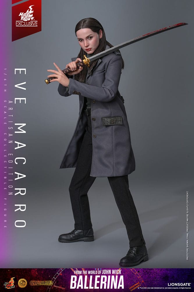 From the World of John Wick: Ballerina Actionfigur 1/6 Eve Macarro (Artisan Editon) Hot Toys Exclusive 28 cm