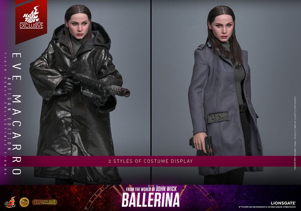 From the World of John Wick: Ballerina Actionfigur 1/6 Eve Macarro (Artisan Editon) Hot Toys Exclusive 28 cm