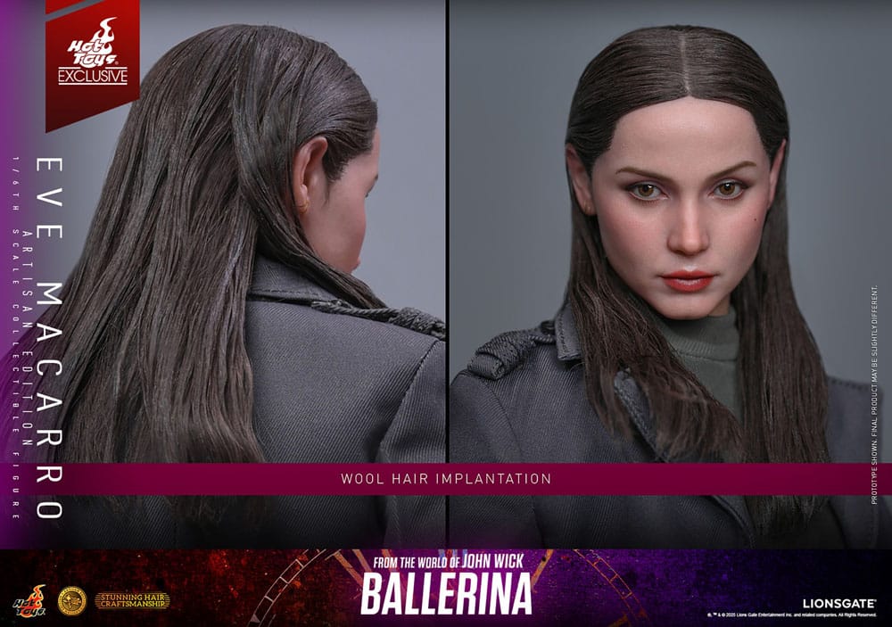 From the World of John Wick: Ballerina Actionfigur 1/6 Eve Macarro (Artisan Editon) Hot Toys Exclusive 28 cm