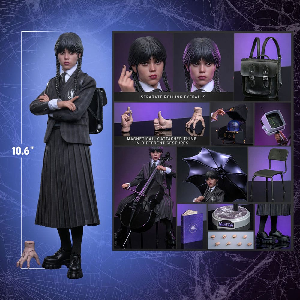 Wednesday Actionfigur 1/6 Wednesday 27 cm