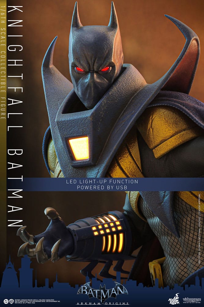 Batman: Arkham Origins Videogame Masterpiece Actionfigur 1/6 Knightfall Batman 32 cm