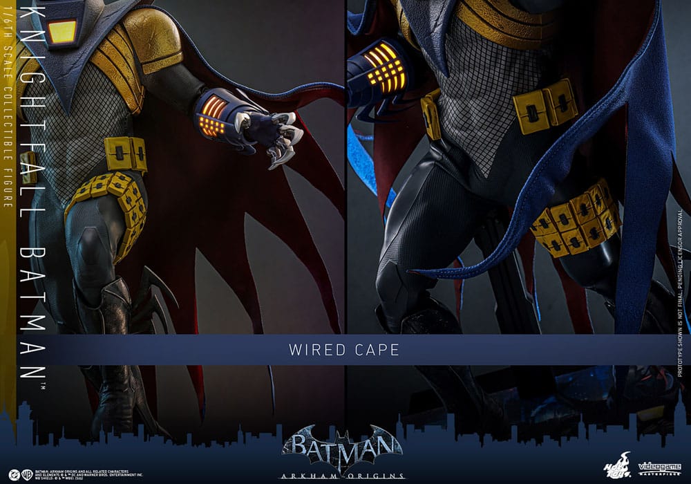 Batman: Arkham Origins Videogame Masterpiece Actionfigur 1/6 Knightfall Batman 32 cm