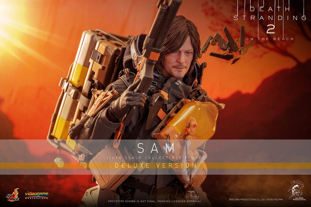 Death Stranding 2: On the Beach Videogame Masterpiece Actionfigur 1/6 Sam (Deluxe Version) 31 cm
