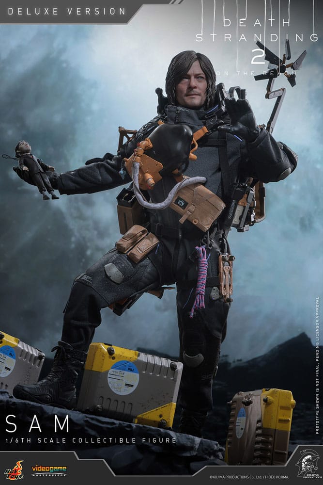 Death Stranding 2: On the Beach Videogame Masterpiece Actionfigur 1/6 Sam (Deluxe Version) 31 cm