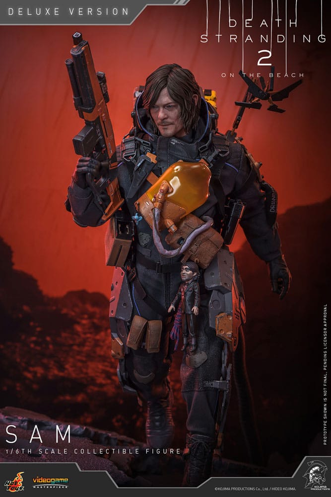 Death Stranding 2: On the Beach Videogame Masterpiece Actionfigur 1/6 Sam (Deluxe Version) 31 cm