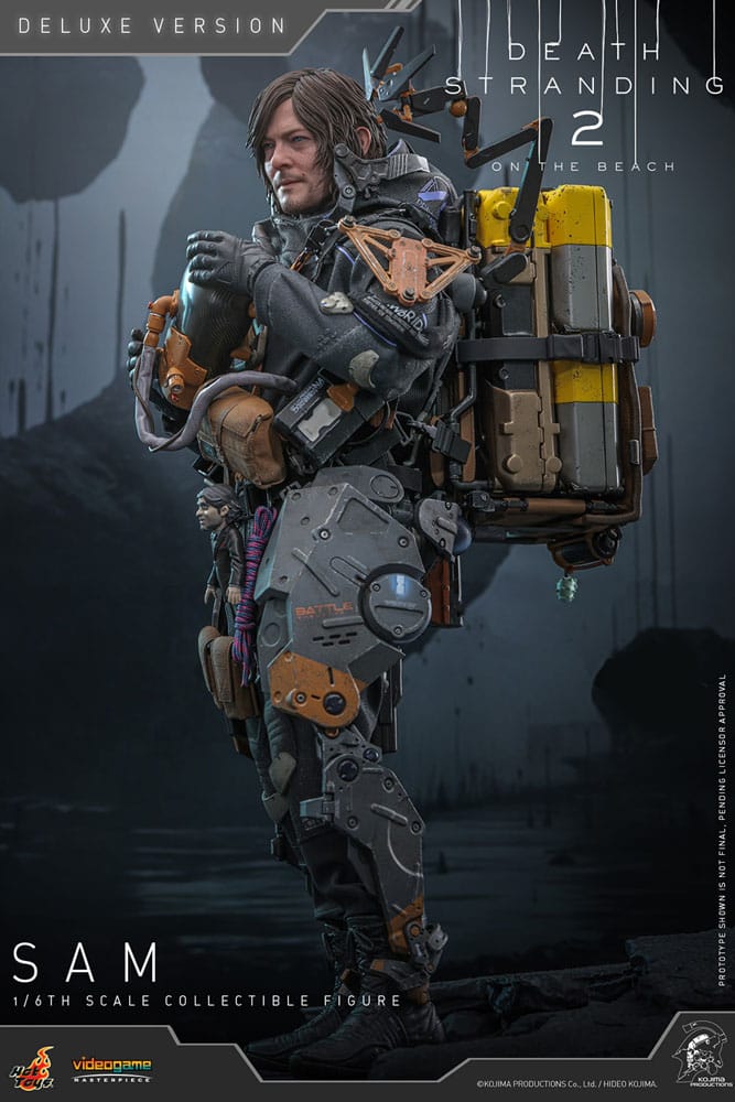 Death Stranding 2: On the Beach Videogame Masterpiece Actionfigur 1/6 Sam (Deluxe Version) 31 cm