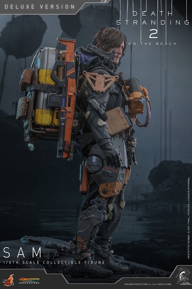Death Stranding 2: On the Beach Videogame Masterpiece Actionfigur 1/6 Sam (Deluxe Version) 31 cm