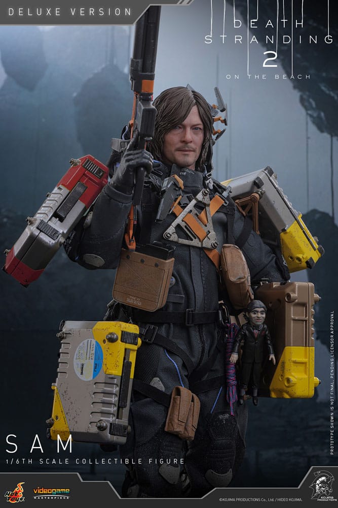 Death Stranding 2: On the Beach Videogame Masterpiece Actionfigur 1/6 Sam (Deluxe Version) 31 cm