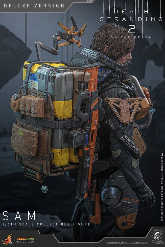 Death Stranding 2: On the Beach Videogame Masterpiece Actionfigur 1/6 Sam (Deluxe Version) 31 cm