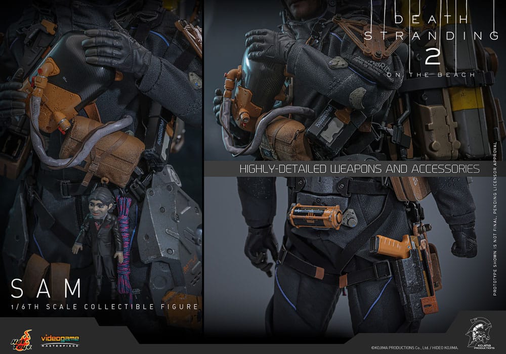 Death Stranding 2: On the Beach Videogame Masterpiece Actionfigur 1/6 Sam 31 cm