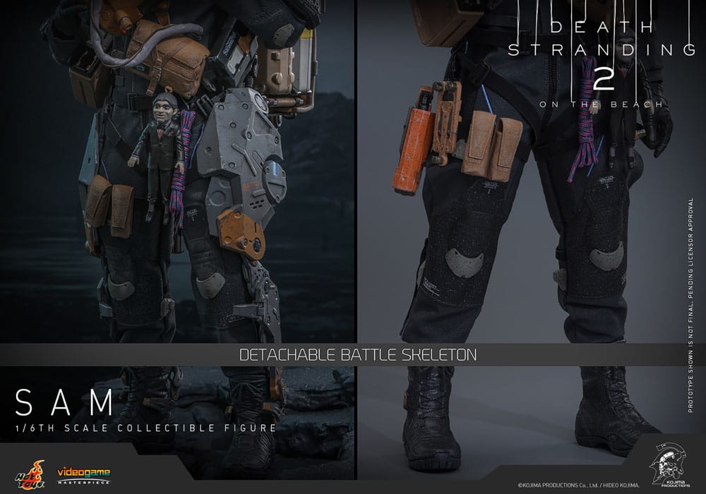 Death Stranding 2: On the Beach Videogame Masterpiece Actionfigur 1/6 Sam 31 cm