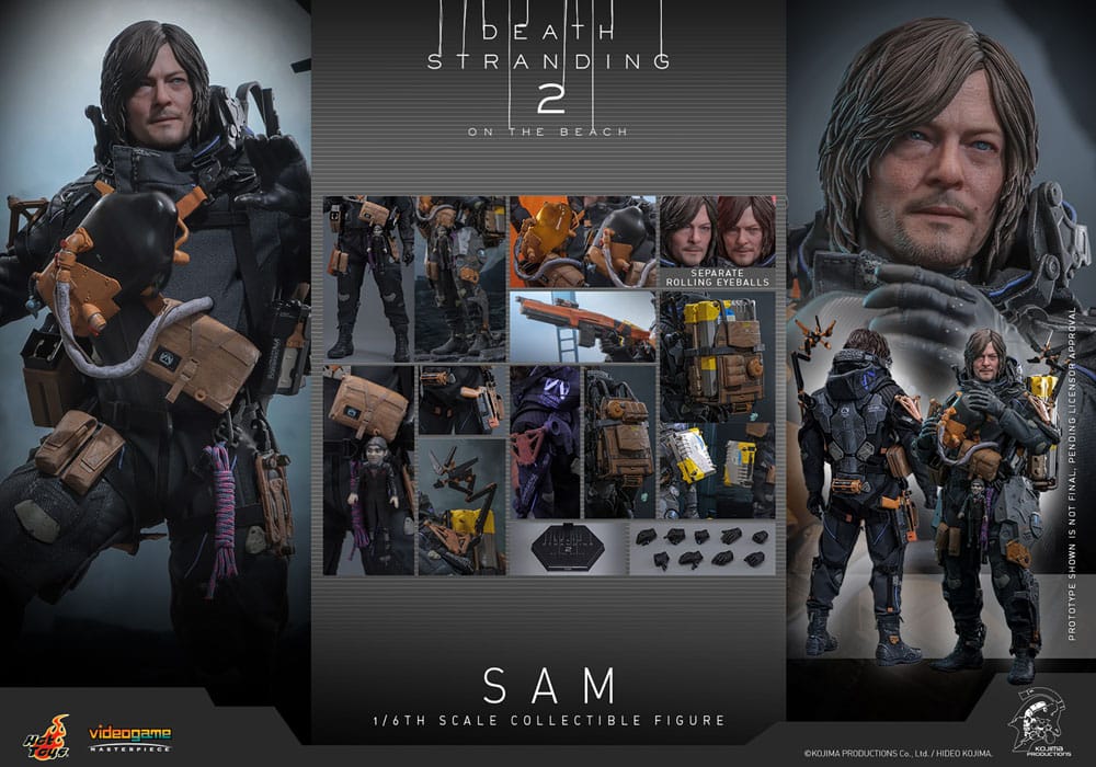 Death Stranding 2: On the Beach Videogame Masterpiece Actionfigur 1/6 Sam 31 cm