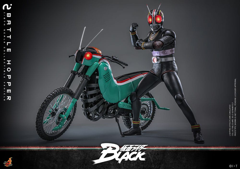 Kamen Rider Black Fahrzeug 1/6 Battle Hopper 36 cm