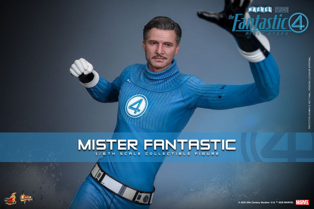 The Fantastic Four: First Steps Movie Masterpiece Actionfigur 1/6 Mister Fantastic 30 cm