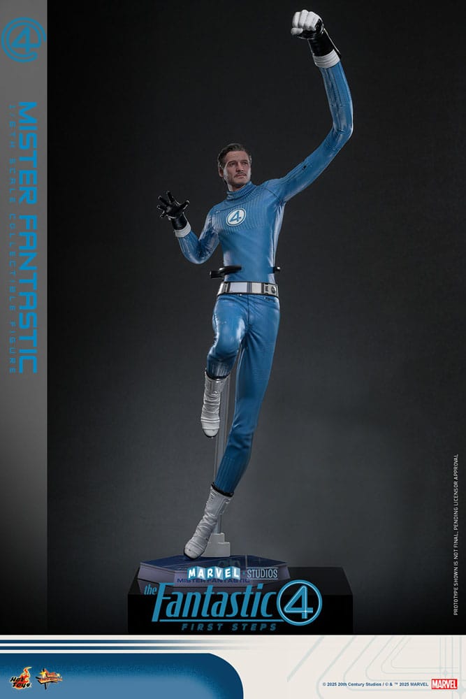 The Fantastic Four: First Steps Movie Masterpiece Actionfigur 1/6 Mister Fantastic 30 cm