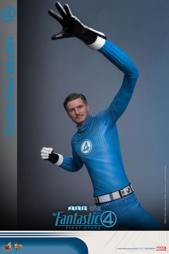 The Fantastic Four: First Steps Movie Masterpiece Actionfigur 1/6 Mister Fantastic 30 cm