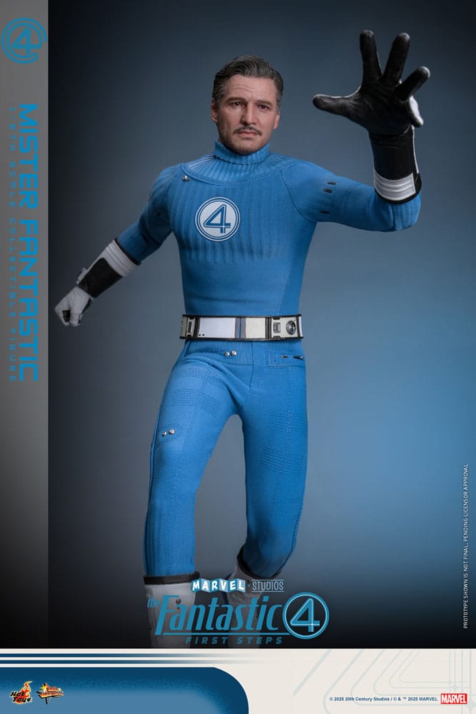 The Fantastic Four: First Steps Movie Masterpiece Actionfigur 1/6 Mister Fantastic 30 cm