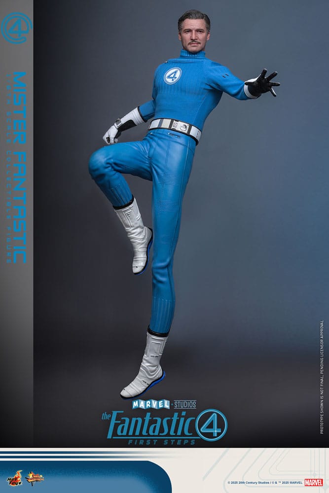 The Fantastic Four: First Steps Movie Masterpiece Actionfigur 1/6 Mister Fantastic 30 cm