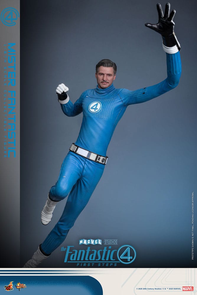 The Fantastic Four: First Steps Movie Masterpiece Actionfigur 1/6 Mister Fantastic 30 cm