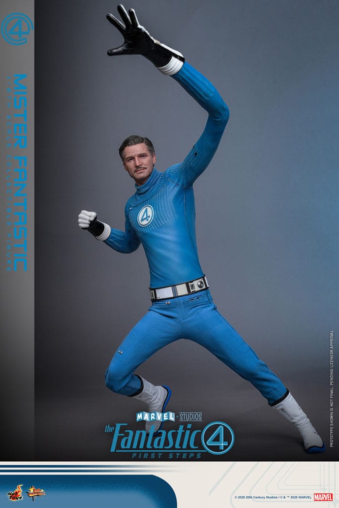 The Fantastic Four: First Steps Movie Masterpiece Actionfigur 1/6 Mister Fantastic 30 cm