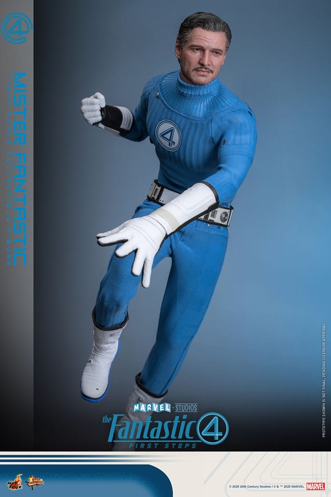 The Fantastic Four: First Steps Movie Masterpiece Actionfigur 1/6 Mister Fantastic 30 cm