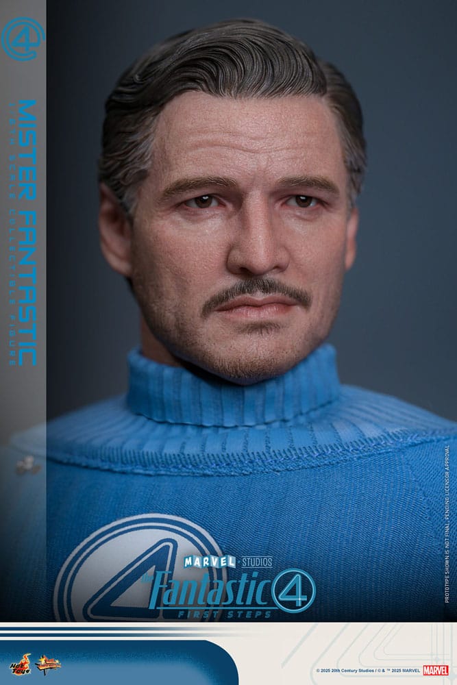 The Fantastic Four: First Steps Movie Masterpiece Actionfigur 1/6 Mister Fantastic 30 cm