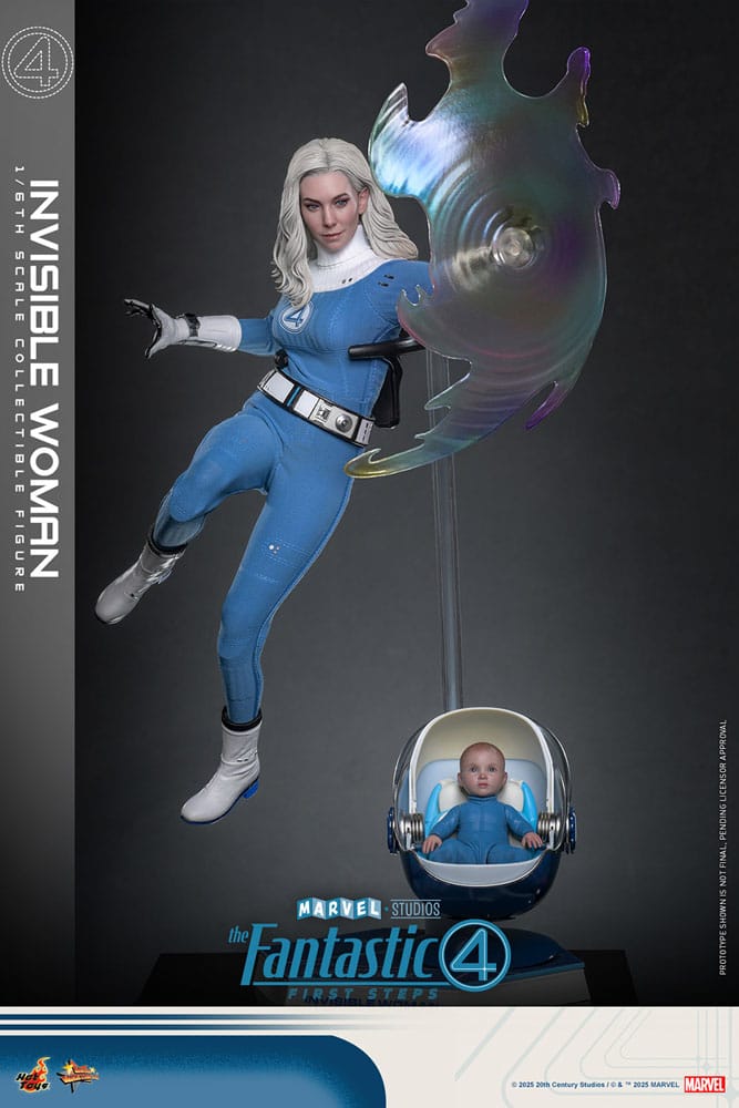 The Fantastic Four: First Steps Movie Masterpiece Actionfigur 1/6 Invisible Woman 28 cm