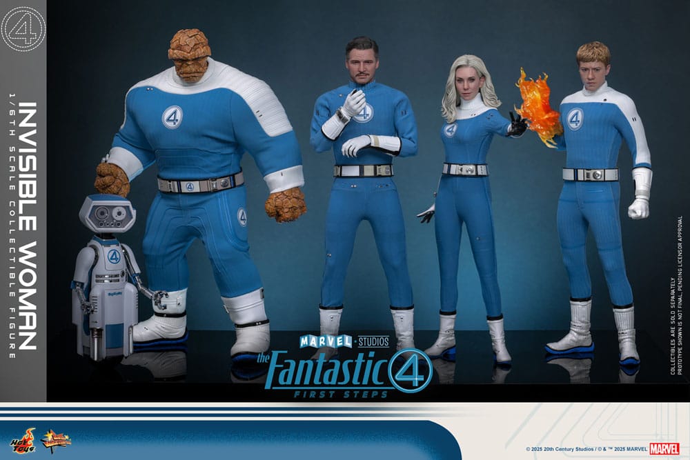 The Fantastic Four: First Steps Movie Masterpiece Actionfigur 1/6 Invisible Woman 28 cm
