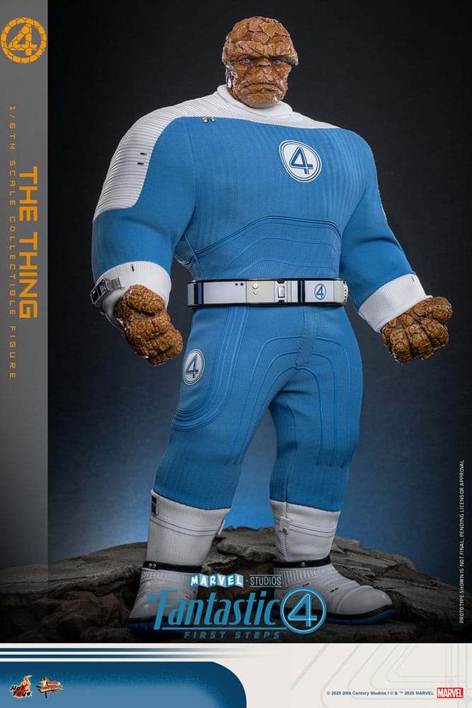 The Fantastic Four: First Steps Movie Masterpiece Actionfigur 1/6 The Thing 31 cm