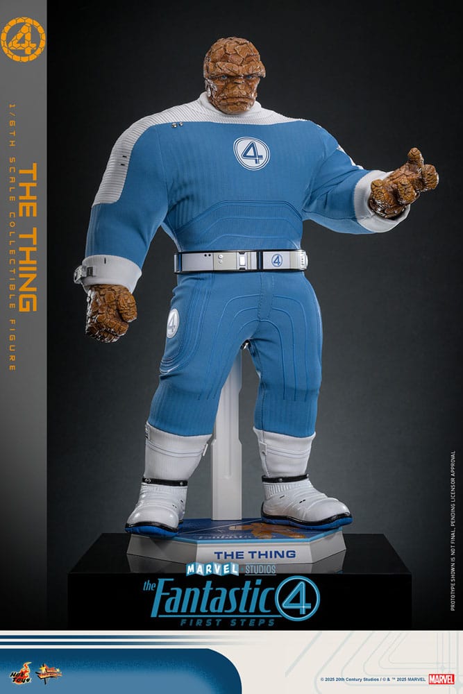 The Fantastic Four: First Steps Movie Masterpiece Actionfigur 1/6 The Thing 31 cm