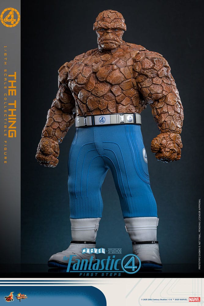 The Fantastic Four: First Steps Movie Masterpiece Actionfigur 1/6 The Thing 31 cm