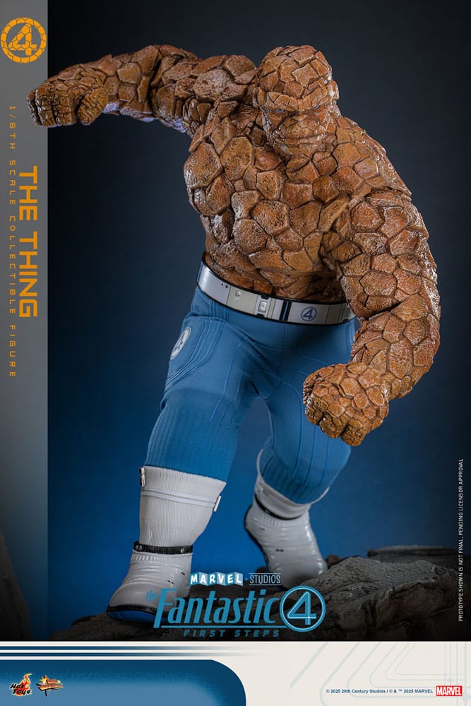 The Fantastic Four: First Steps Movie Masterpiece Actionfigur 1/6 The Thing 31 cm