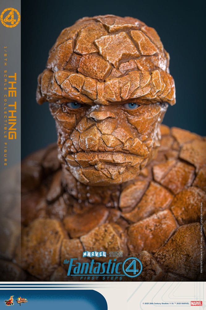 The Fantastic Four: First Steps Movie Masterpiece Actionfigur 1/6 The Thing 31 cm