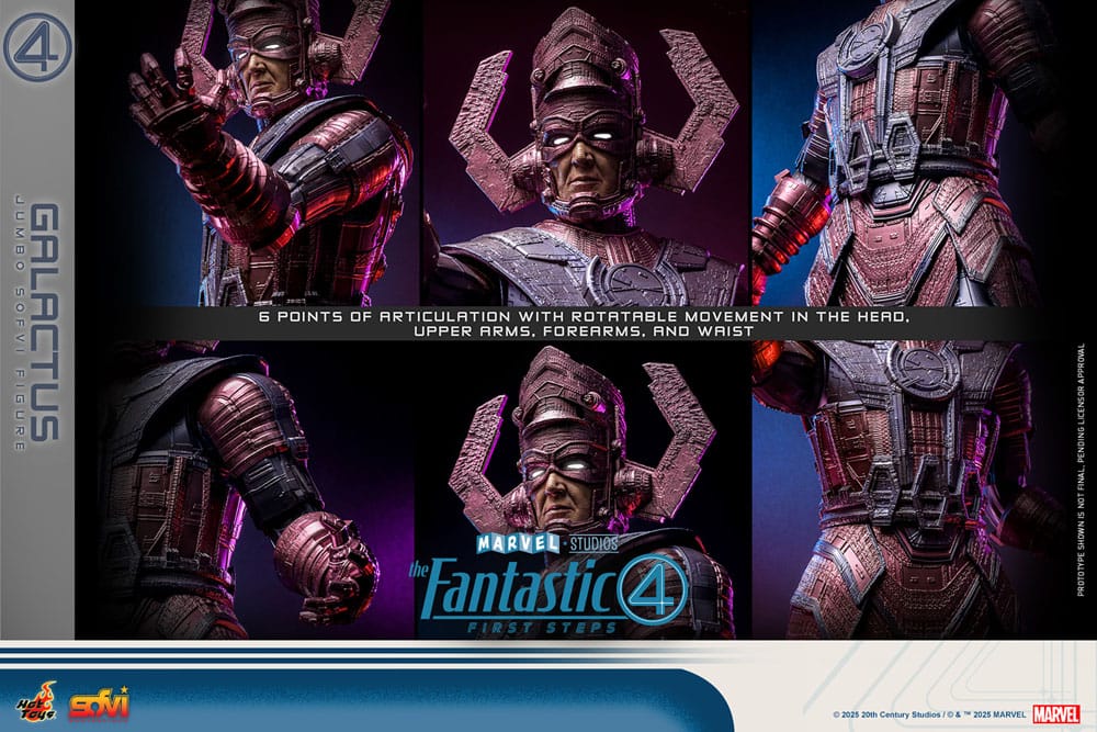 The Fantastic Four: First Steps Jumbo Sofvi Masterpiece Vinyl-Figur Galactus 70 cm