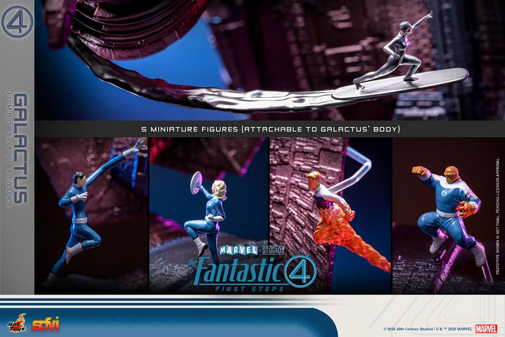 The Fantastic Four: First Steps Jumbo Sofvi Masterpiece Vinyl-Figur Galactus 70 cm
