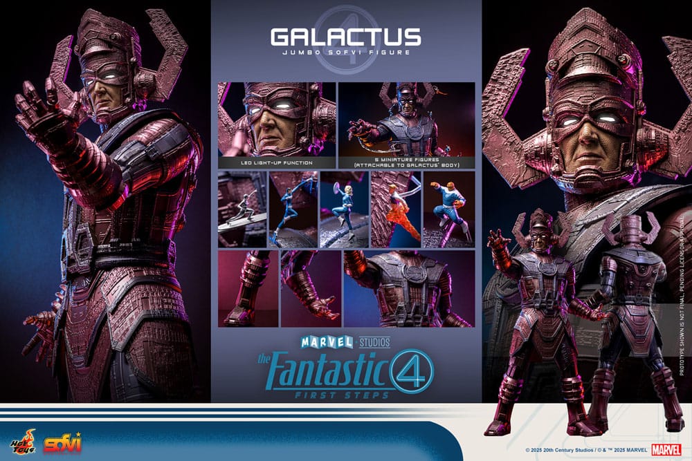 The Fantastic Four: First Steps Jumbo Sofvi Masterpiece Vinyl-Figur Galactus 70 cm