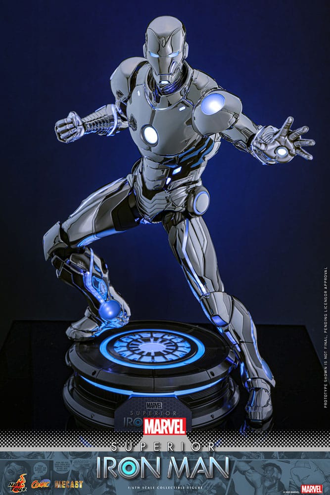 Marvel Comic Diecast Masterpiece Actionfigur 1/6 Superior Iron Man 32 cm