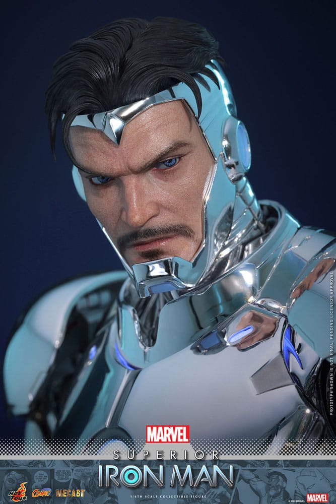 Marvel Comic Diecast Masterpiece Actionfigur 1/6 Superior Iron Man 32 cm