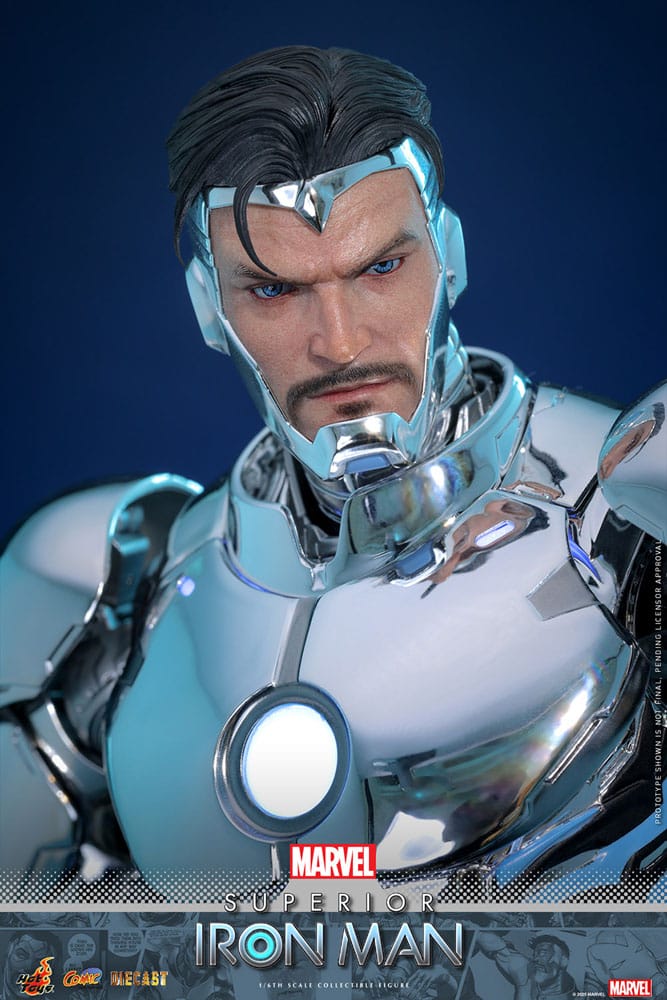 Marvel Comic Diecast Masterpiece Actionfigur 1/6 Superior Iron Man 32 cm