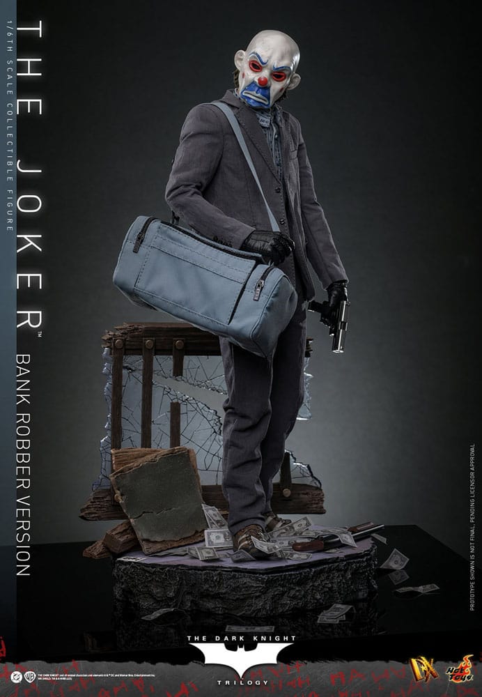 The Dark Knight DX Actionfigur 1/6 The Joker (Bank Robber Version) 30 cm