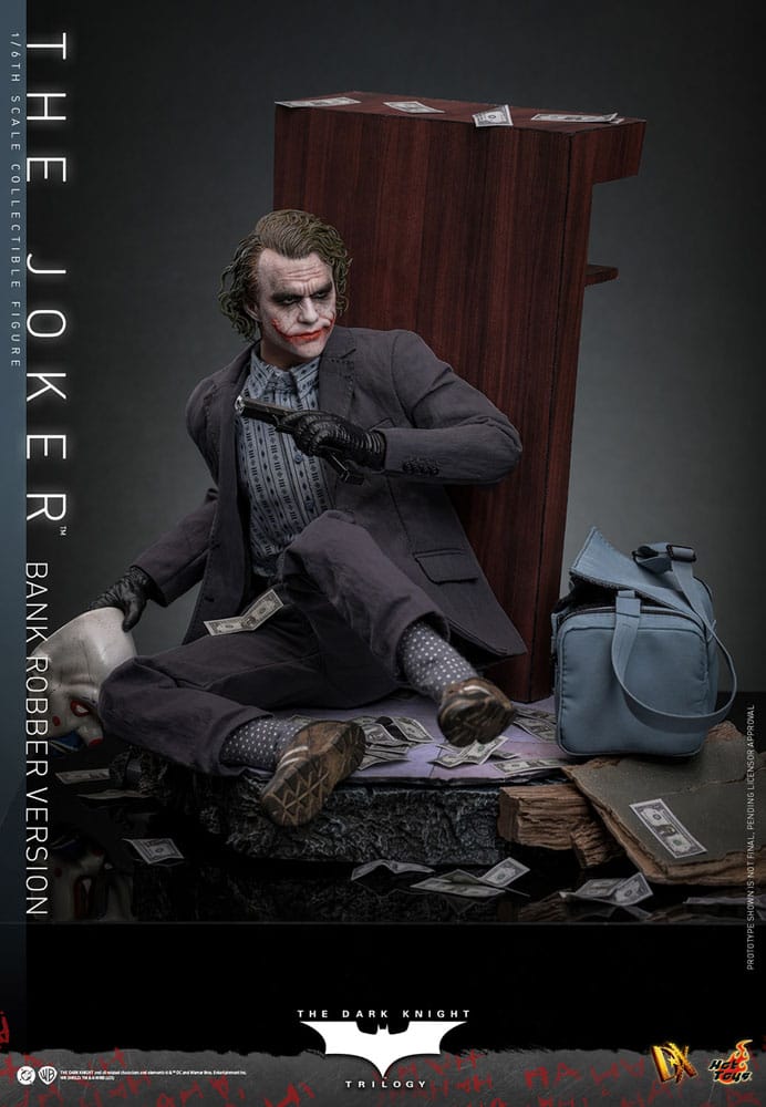 The Dark Knight DX Actionfigur 1/6 The Joker (Bank Robber Version) 30 cm
