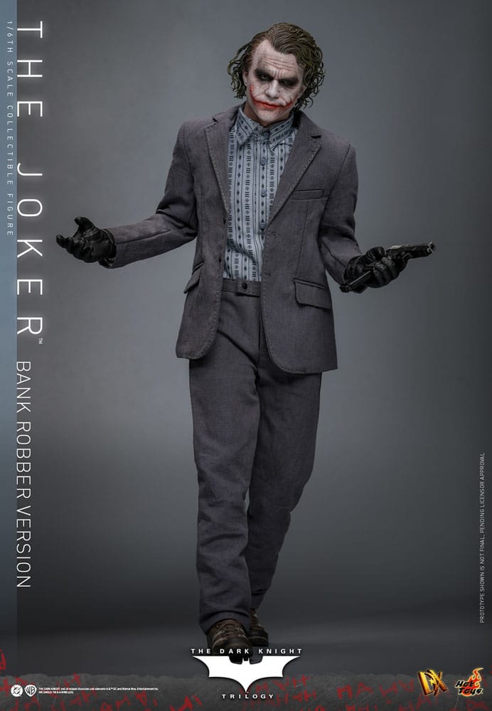 The Dark Knight DX Actionfigur 1/6 The Joker (Bank Robber Version) 30 cm